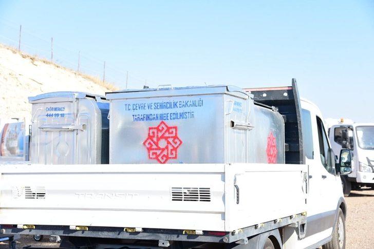 Karesi’ye 500 yeni çöp konteyneri G5