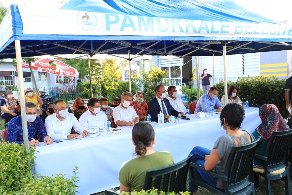 Başkan &Ouml;rki&rsquo;den Pamukkale&rsquo;de 2 mahalleye m&uuml;jdeli haberler