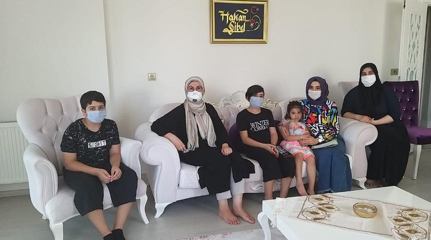 B&uuml;y&uuml;kşehir&rsquo;den şehit ailelerine ziyaret