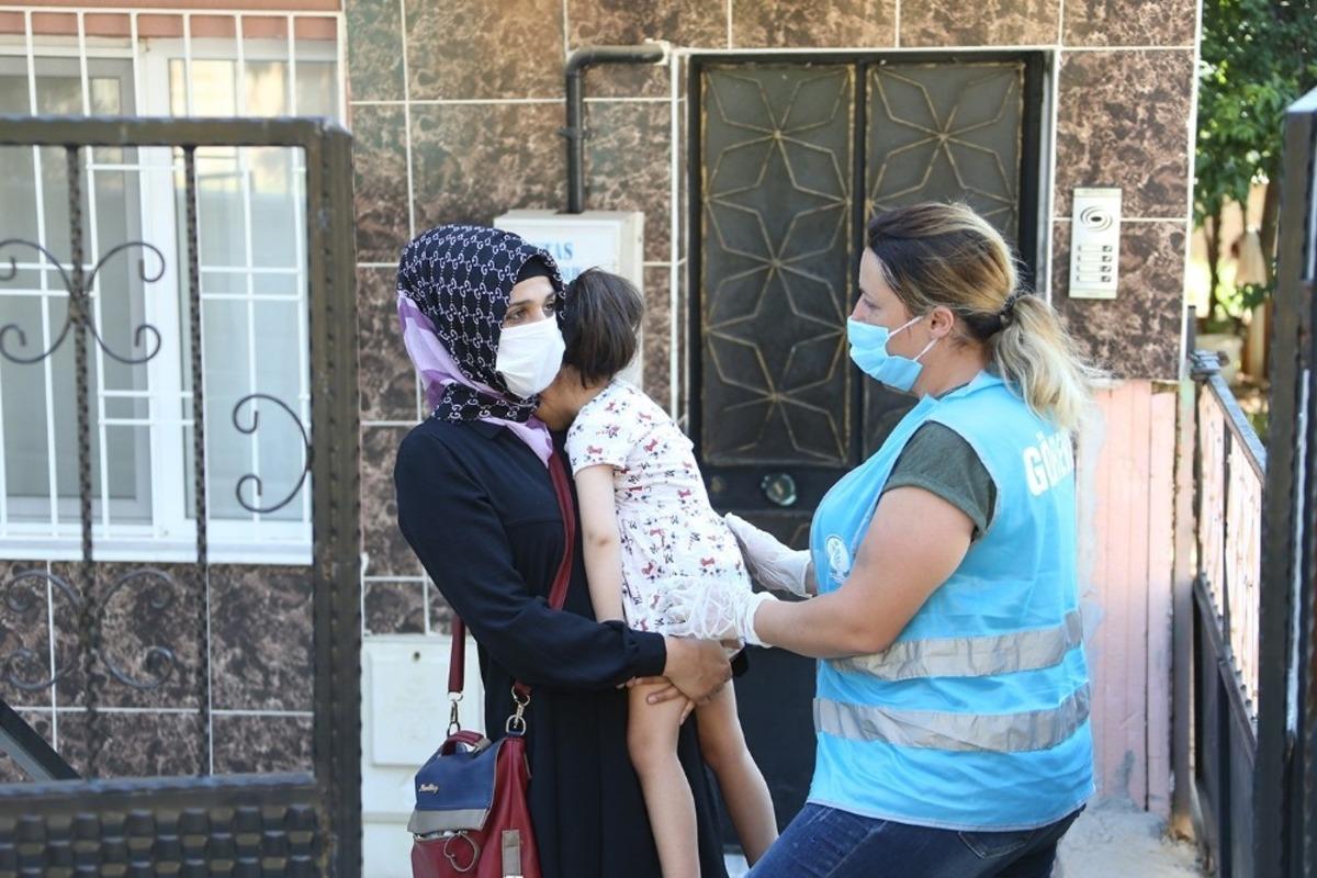 Merkezefendi&rsquo;de engelsiz ulaşım başladı