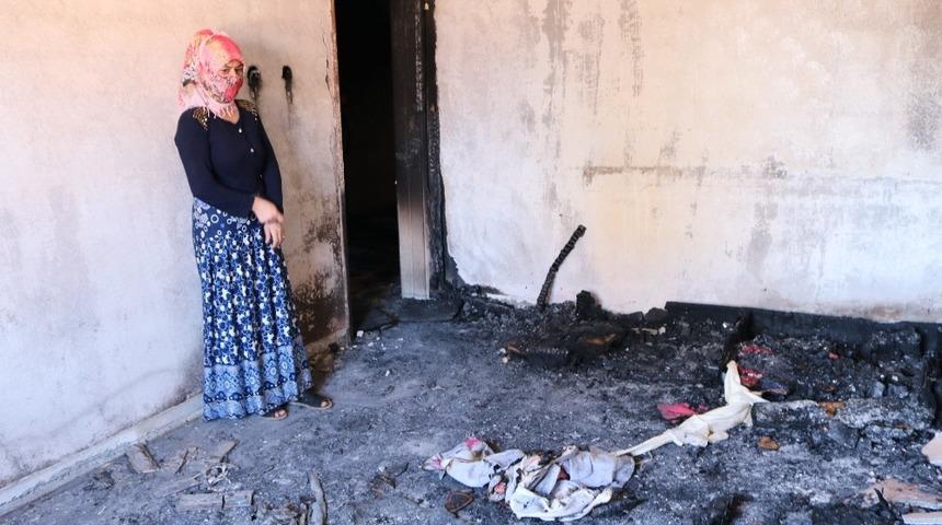 Dehşet veren olay! Çocukları uyurken evini ateşe verdi