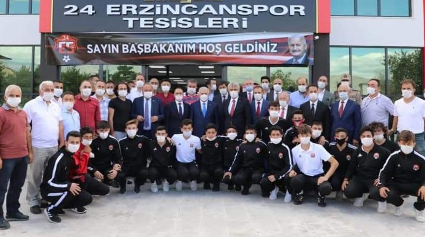 Yıldırım&rsquo;dan TFF 2. Lig&rsquo;e y&uuml;kselen 24Erzincanspor&rsquo;a ziyaret