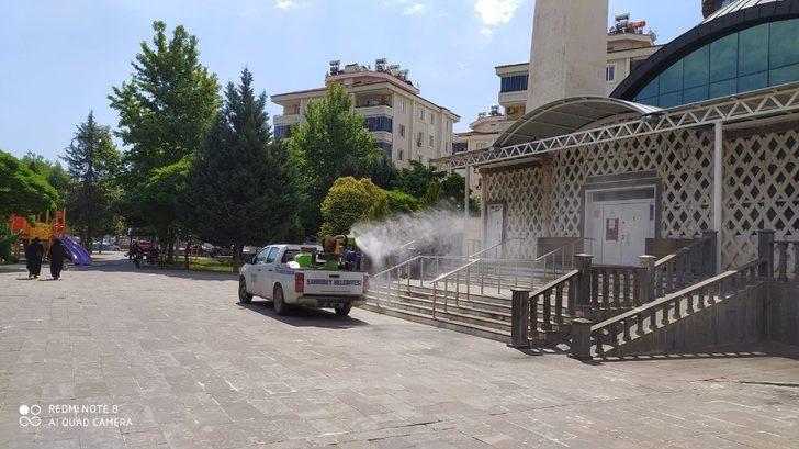 Şahinbey’de camiler dezenfekte ediliyor G2