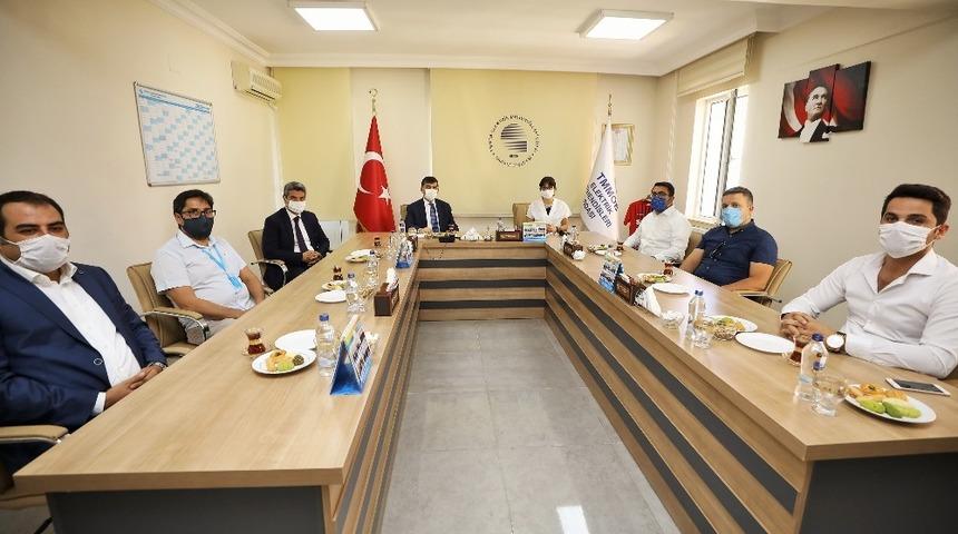 Başkan Fadıloğlu&rsquo;ndan EMO&rsquo;YA ziyaret