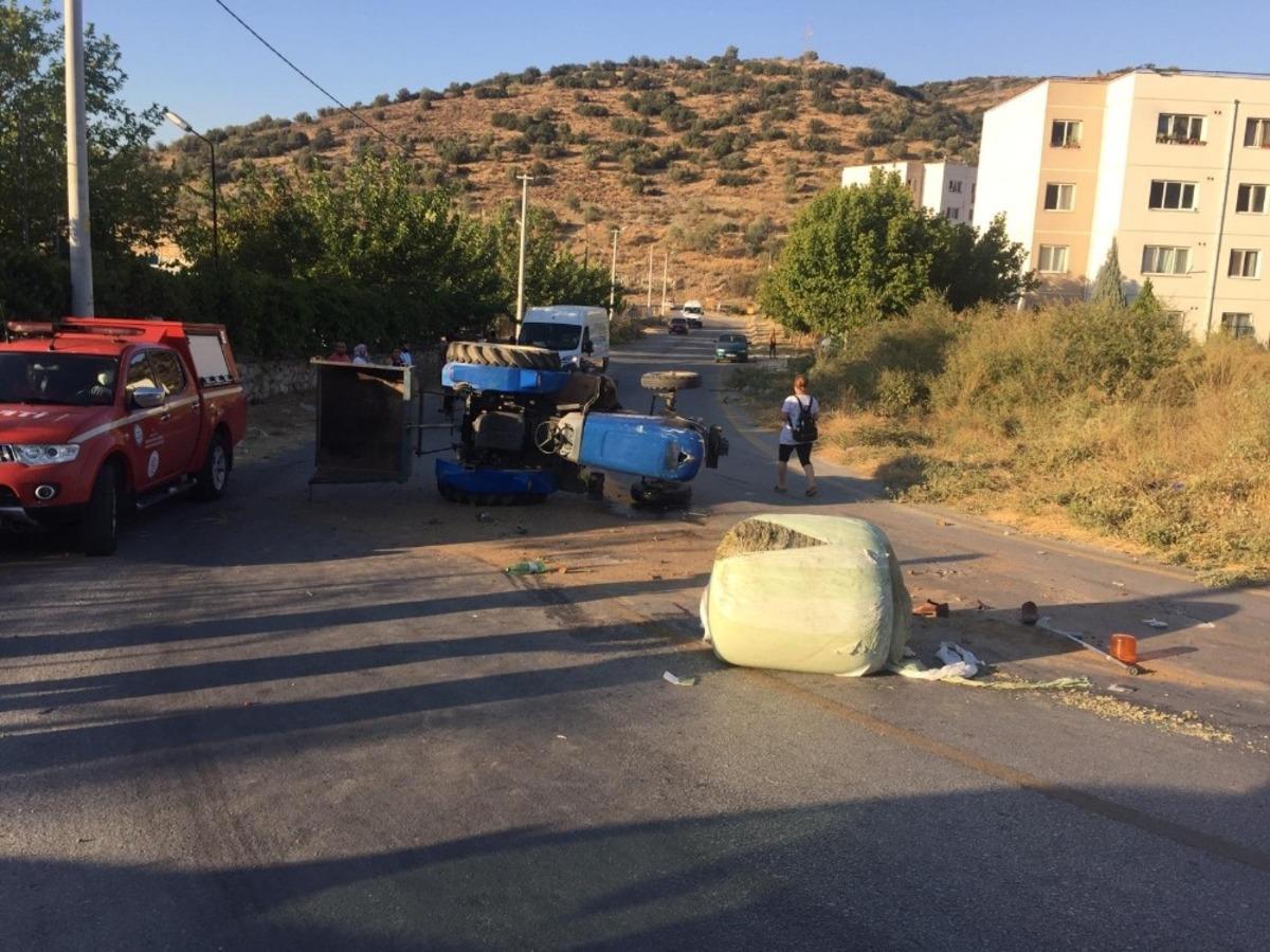 Milas&rsquo;ta trakt&ouml;r kazası; 1 kişi hayatını kaybetti