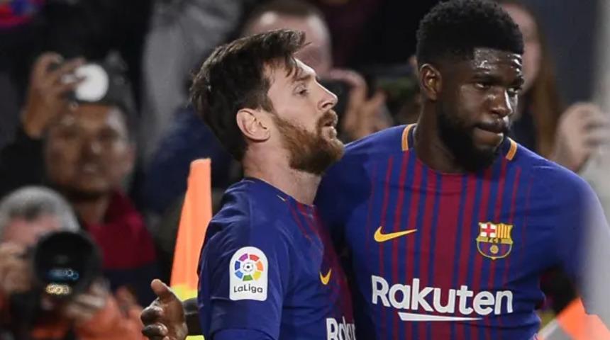Barcelona'da Samuel Umtiti'nin Covid-19 testi pozitif çıktı