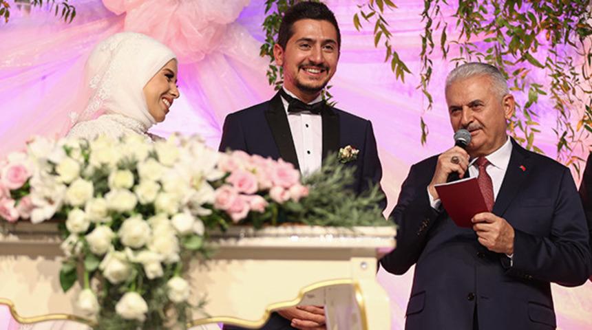 Binali Yıldırım'dan damada 'İtaat et, rahat et' uyarısı