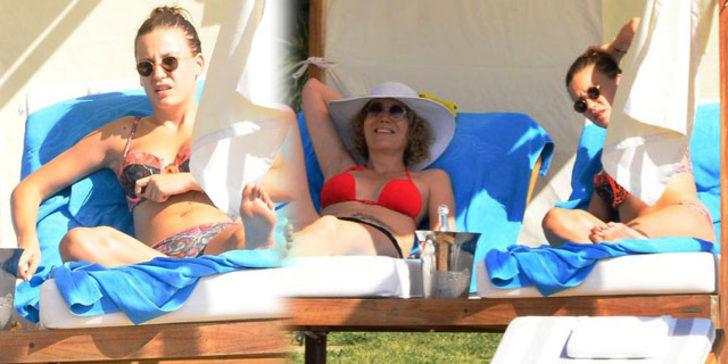 Serenay Sarikaya Tatil Sezonunu Annesiyle Birlikte Acti