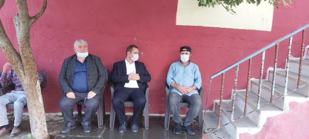 Kaymakam Erdemir&rsquo;den şehit ailelerine ziyaret