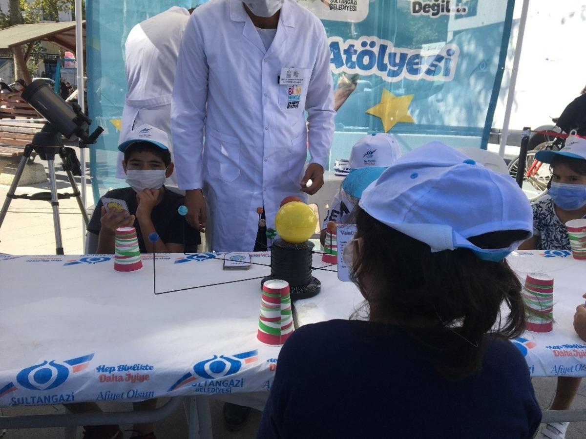 Sultangazi&rsquo;de bilim &ccedil;ocukların ayaklarına geldi