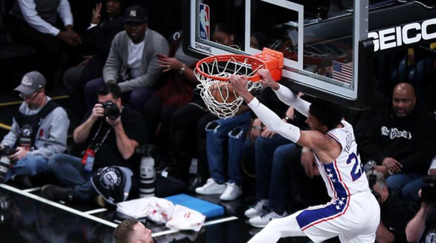 Philadelphia 76ers'tan Houston Rockets'a 38 sayı fark