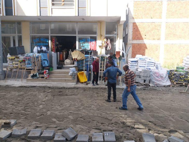 Selim’de doğal gaz çalışması biten yollar yapılıyor G2