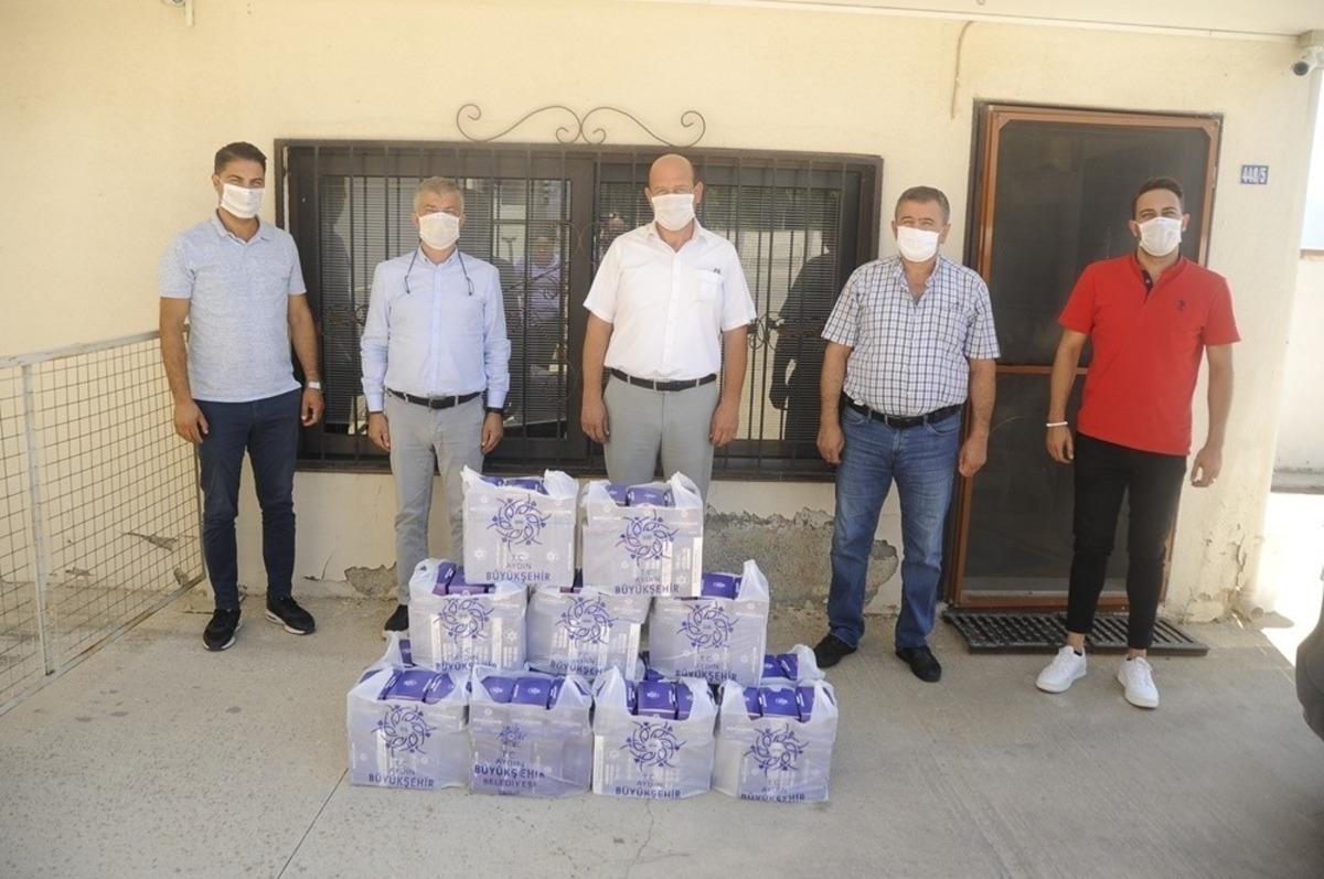 Aydın B&uuml;y&uuml;kşehir Belediyesi&rsquo;nden minib&uuml;s şof&ouml;rlerine maske desteği