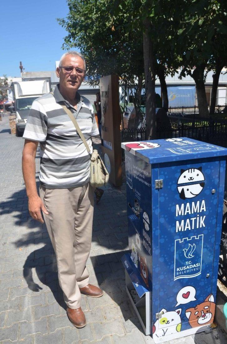 Kuşadası’nda sokak hayvanları için mamamatikler hizmete girdi G5