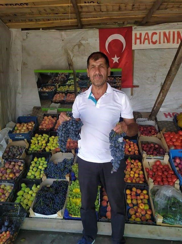 Cimin üzümü tezgahtaki yerini aldı