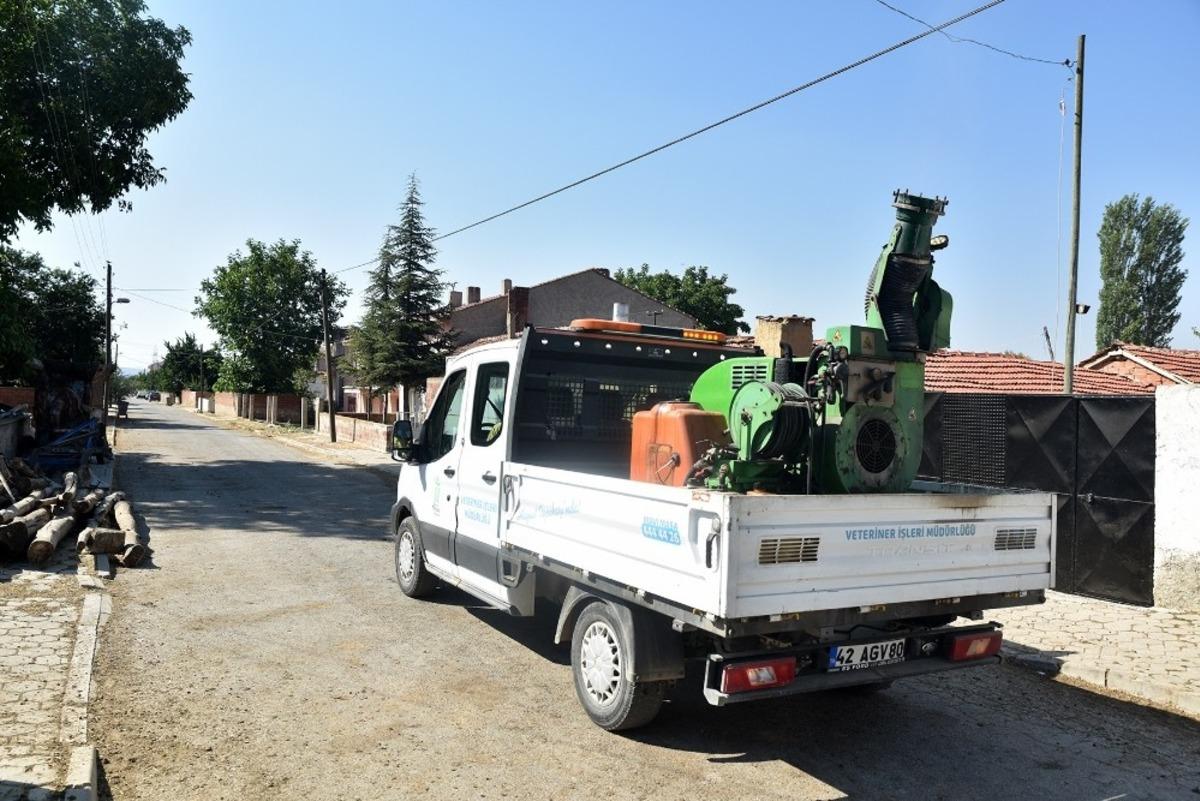 Tepebaşı&rsquo;nda sinek t&uuml;rleri ile m&uuml;cadele &ccedil;alışmaları