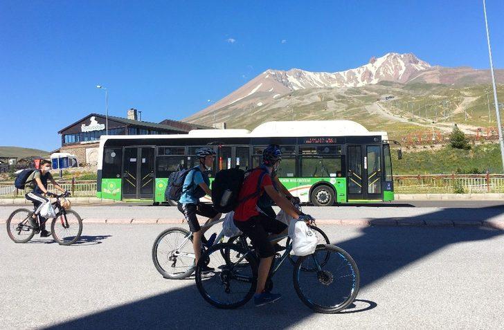 Erciyes bisikletçilerinde gözdesi G2