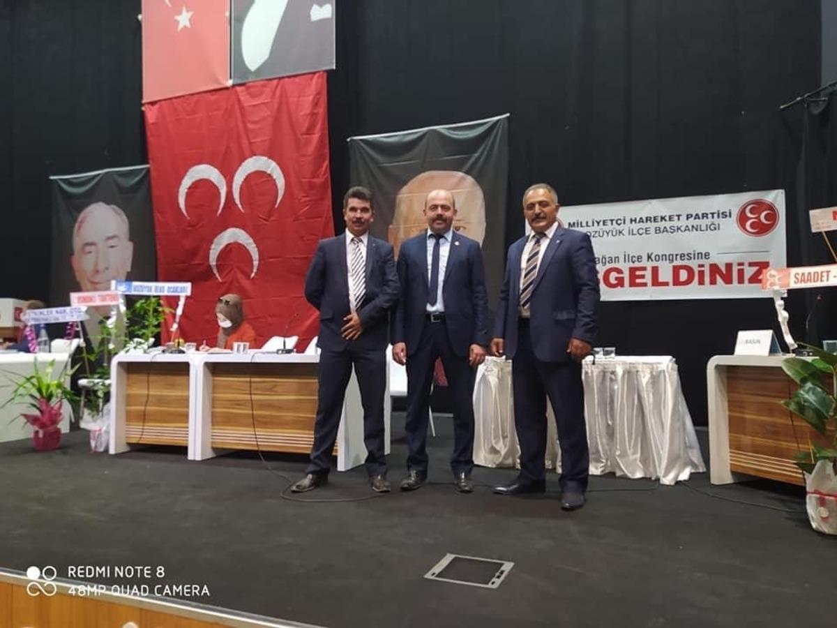 Boz&uuml;y&uuml;k MHP İl&ccedil;e Kongresi yapıldı