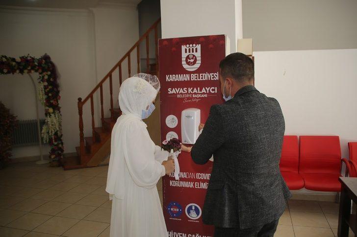 Karaman’da pandemi sürecinde 728 çiftin nikahı kıyıldı G2