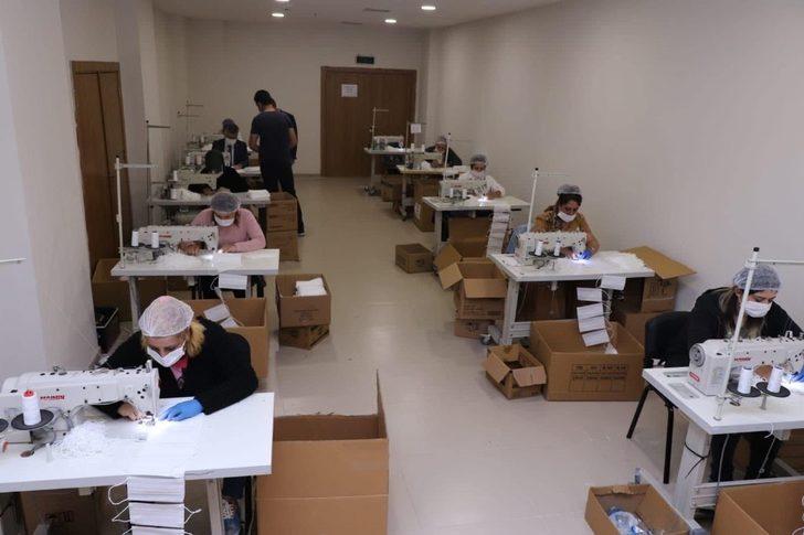 Düzce Belediyesi 1 milyon 410 bin maske üretildi G2