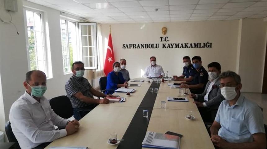 Safranbolu&rsquo;da orman yangınlarıyla m&uuml;cadele toplantısı