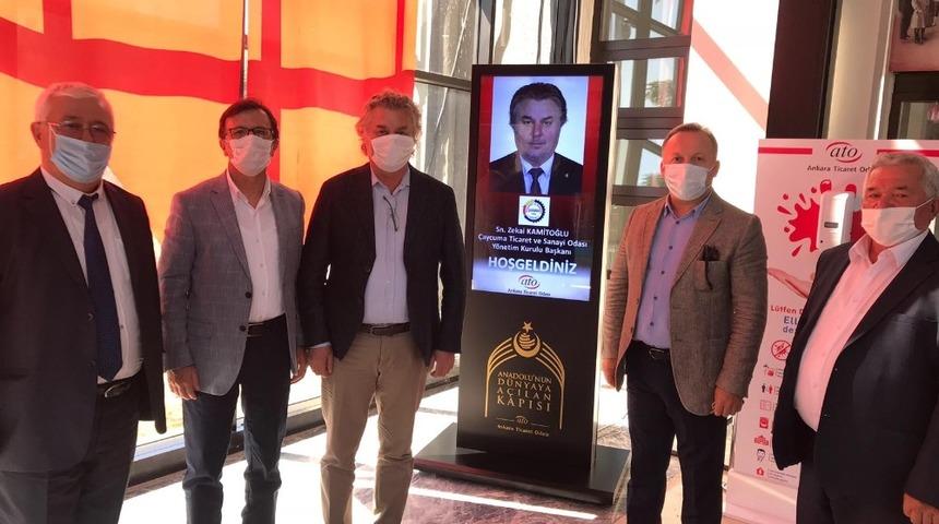 &Ccedil;aycuma heyeti Ankara&rsquo;da temaslarda bulundu