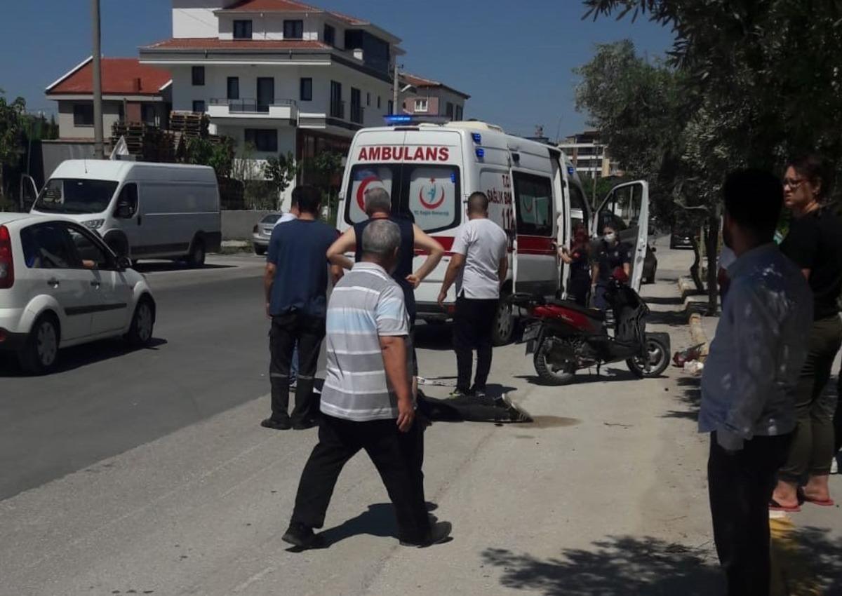Denizli&rsquo;de trafik kazası: 1 yaralı