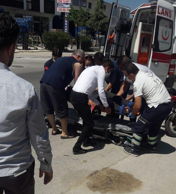 Denizli’de trafik kazası: 1 yaralı G2
