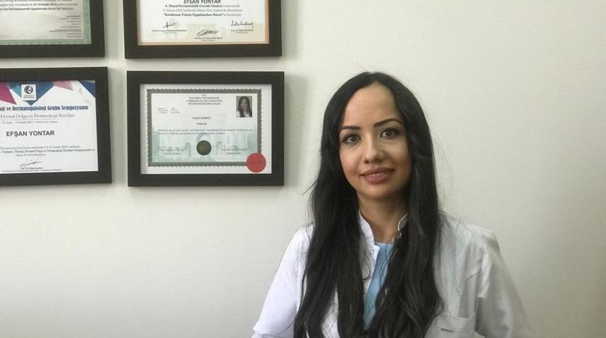 Uzm. Dr. Efşan Gürbüz Yontar: “Yaz aylarında en az 30 koruma faktörlü güneş koruyucular kullanılmalıdır”