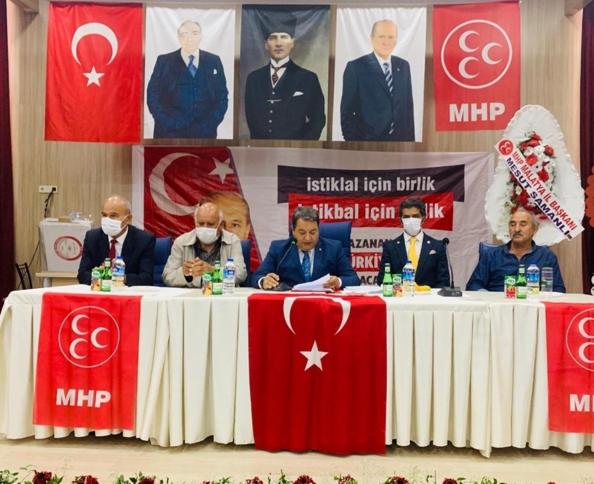 MHP Malatya İl teşkilatlarında kongre heyecanı devam ediyor