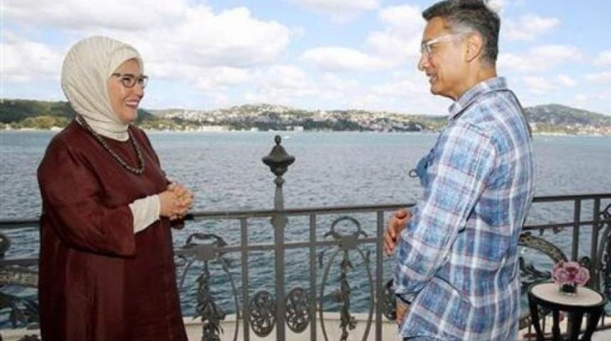 Emine Erdoğan, Hint sinemasının ünlü aktörü Aamir Khan’ı kabul etti