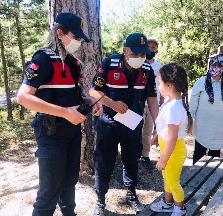 Jandarmadan piknikçilere yangın uyarısı G2