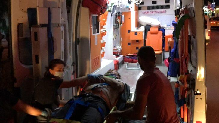 Motosiklet yayaya çarptı: 1 ağır yaralı G4