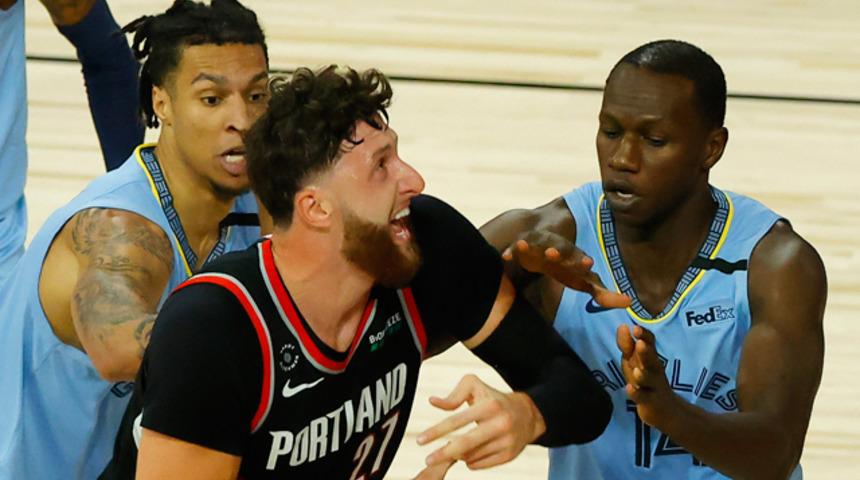 Play-off bileti alan son takım Portland Trail Blazers