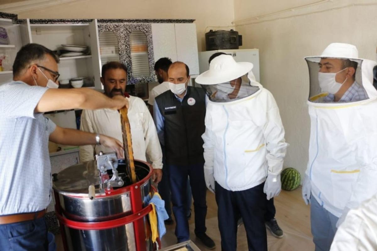 Arıcıların zorlu bal mesaisi