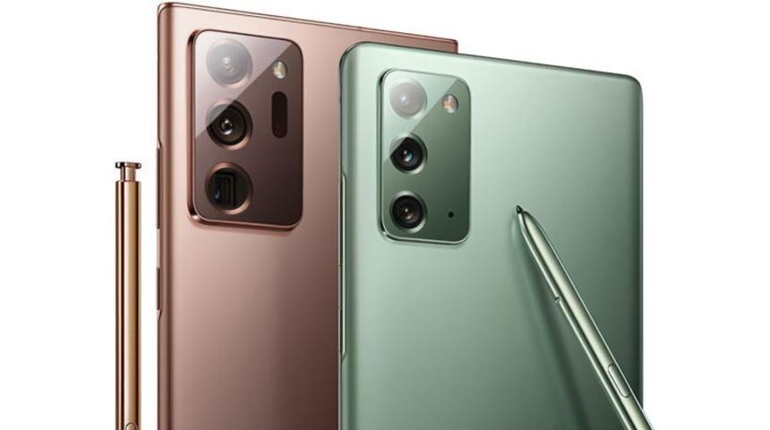 Samsung Galaxy Note 20 paramparça oldu