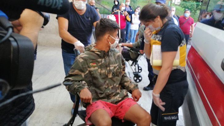 GÜNCELLEME - Zonguldak'ta koyda mahsur kalan 8 kişi kurtarıldı G2