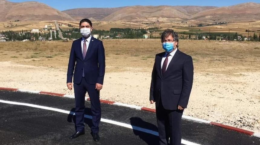 Sarız Helikopter Pisti Hizmete Girdi