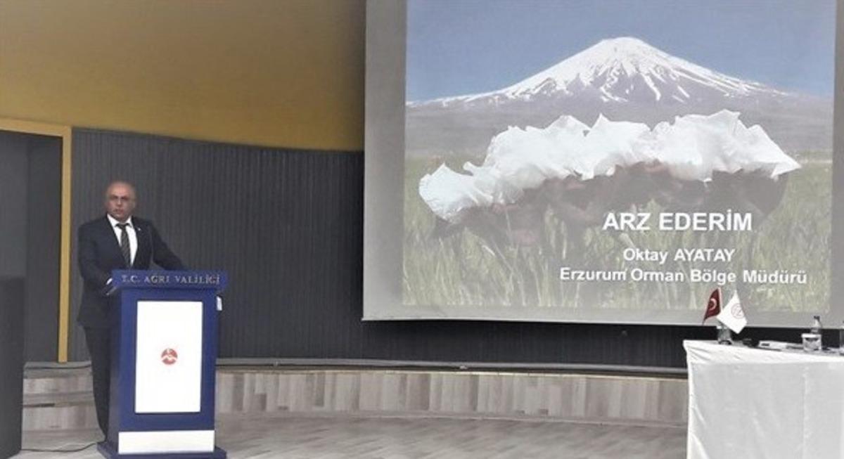 Orman B&ouml;lge M&uuml;d&uuml;r&uuml; Oktay Ayatay Ağrı İl Koordinasyon Kurulu toplantısına katıldı.