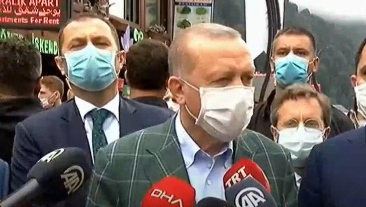 Cumhurbaşkanı Erdoğan: 2022'nin sonunda yeni bir Ayder ortaya çıkacak