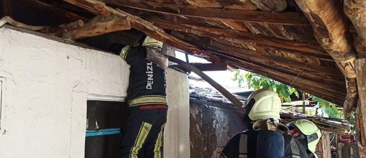 Müştemilatta çıkan yangın korkuttu G3