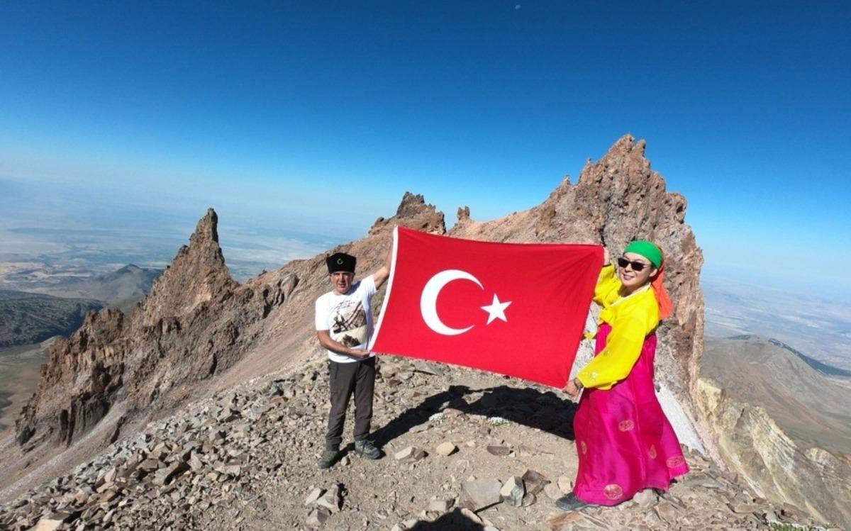 Erciyes Dağı&rsquo;nda T&uuml;rkiye-Kore kardeşliği