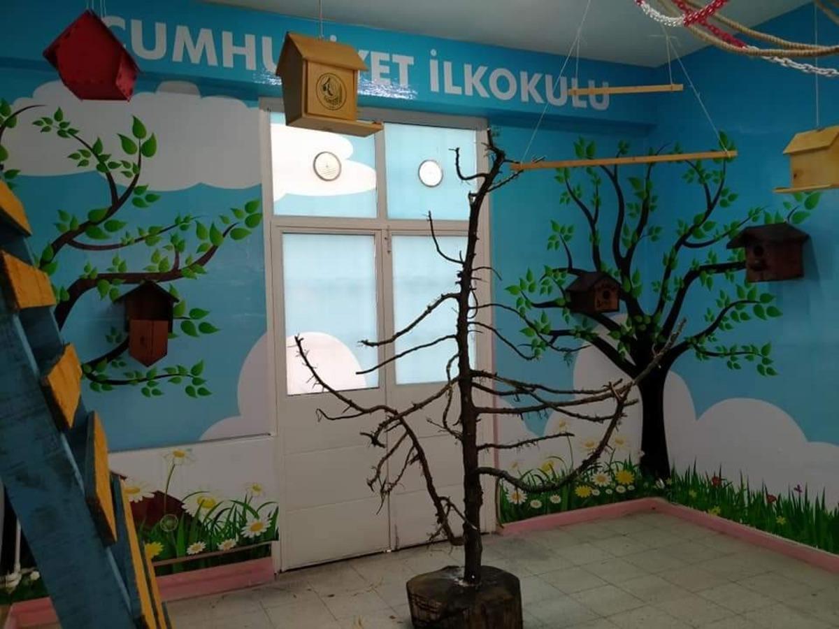 Cumhuriyet okulunda 3 yeni at&ouml;lye a&ccedil;ıldı