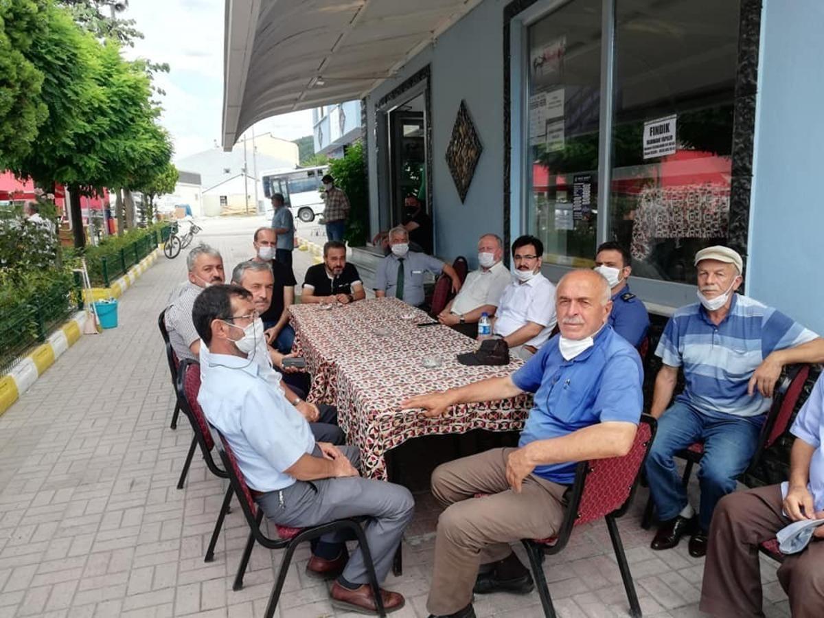 Kaymakam esnaf ziyareti yaptı