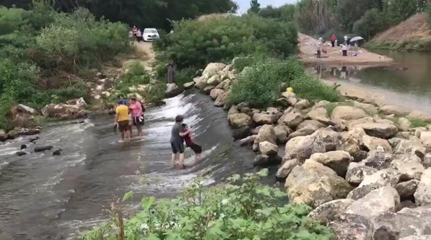 Sular çekilince soluğu orada aldılar