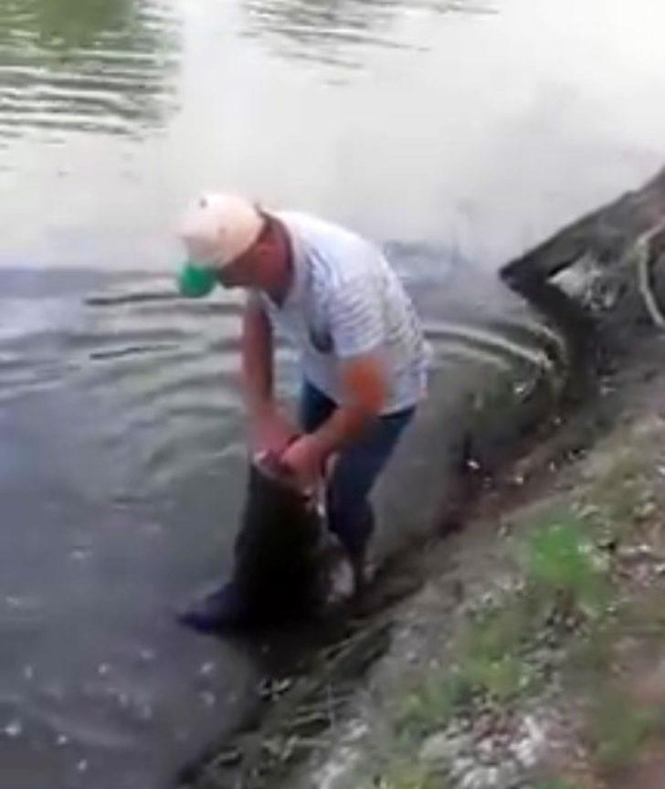 Meriç nehri’nde yakalandı, tam 50 kilo G3