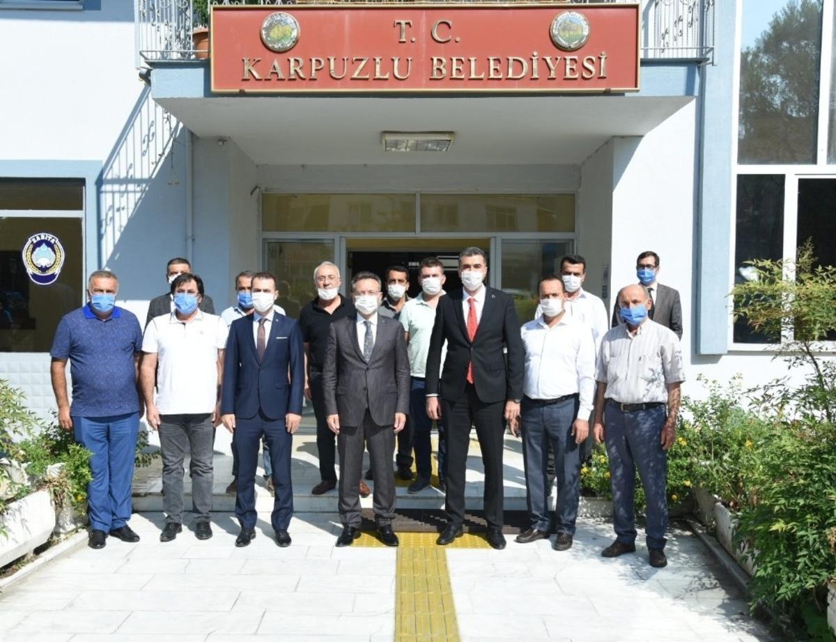 Aydın Valisi Aksoy&rsquo;dan Karpuzlu ziyareti