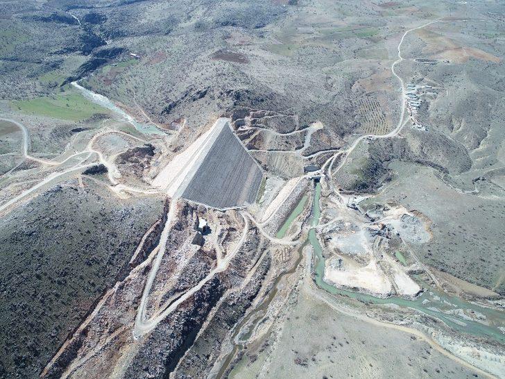 Çermik Kale Barajında çalışmalar sürüyor G2