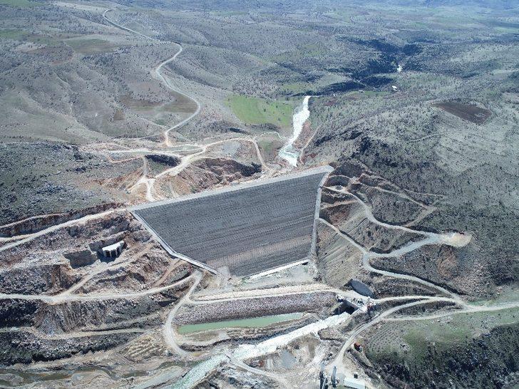 Çermik Kale Barajında çalışmalar sürüyor G3