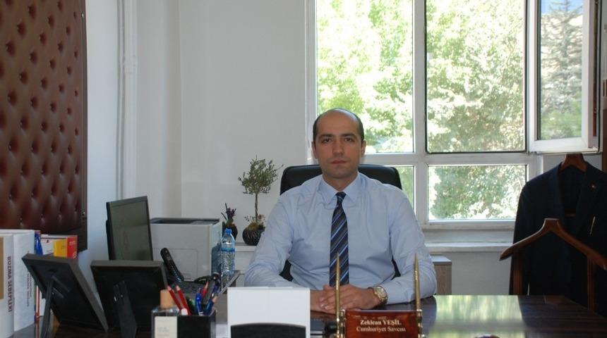 Gürün’de Cumhuriyet Savcısı Yeşil, göreve başladı